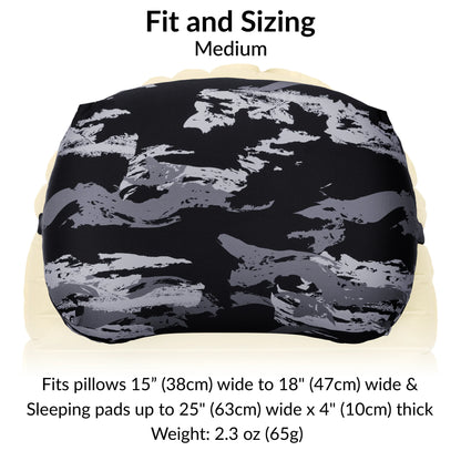 Measurements for medium Pillow Strap.