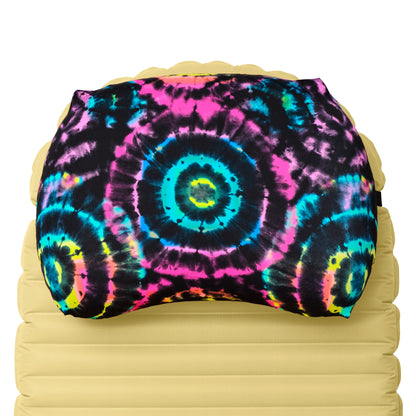 cushion for tent Medium Camping Pillowcase in Tie Dyed