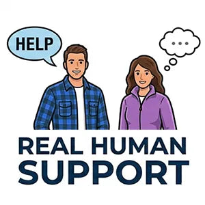 Real human support and help